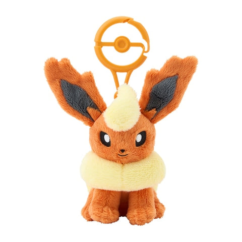 Flareon mascot with carabiner - Import from Pokemon Center Japan