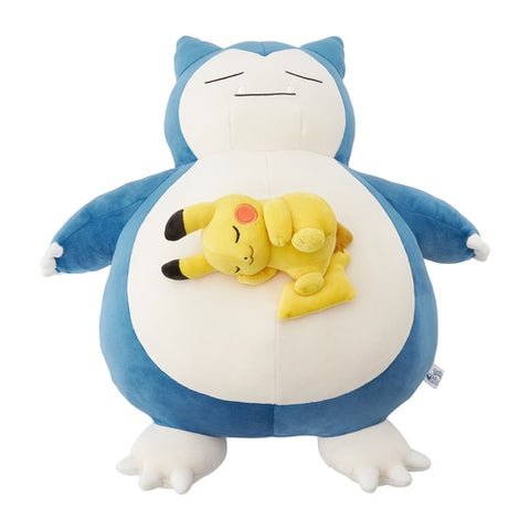 Pokemon Sleep Stuffed Snorlax and Pikachu from Pokemon Center Japan