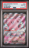 2024 POKEMON TWM EN-TWILIGHT MASQUERADE 201 BLISSEY EX ULTRA RARE PSA10