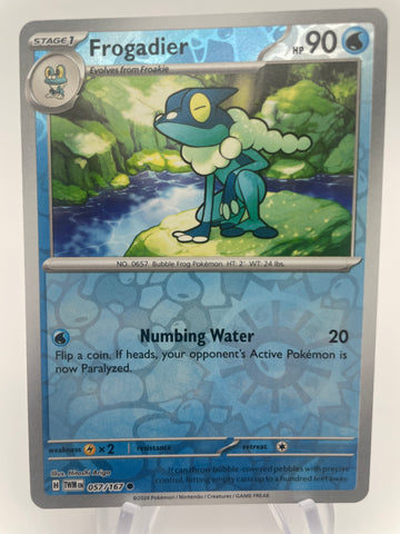 Frogadier TWMen 057/167 RH Reverse Holo