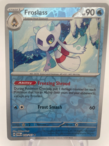 Froslass TWMen 053/167 RH Reverse Holo