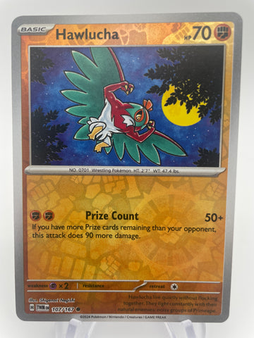 Hawlucha TWMen 107/167 RH Reverse Holo