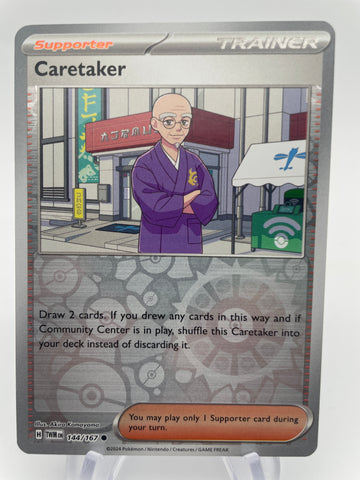 Caretaker TWMen 144/167 Reverse Holo RH