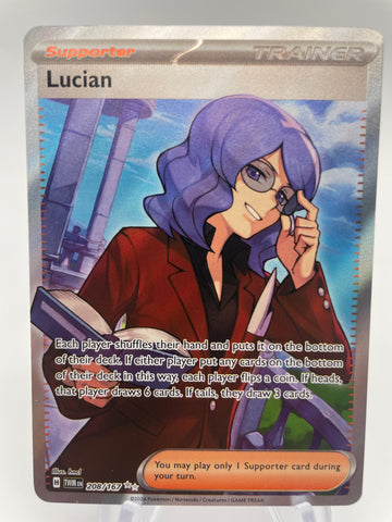 Lucian TWMen 208/167 Pokemon Trainer