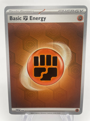 Basic Fighting Energy Holo SVEen 006 Shrouded Fable