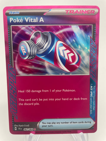 Poke Vital A SFAen 062/064  Ace Spec