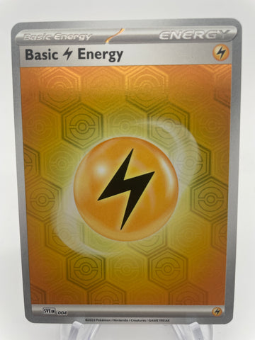 Basic Lightning Energy Holo SVEen 004 Shrouded Fable