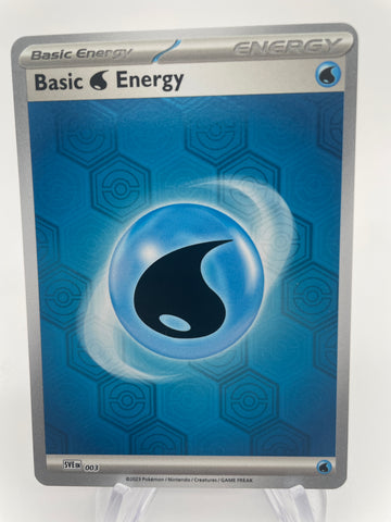 Basic Water Energy Holo SVEen 003 Shrouded Fable