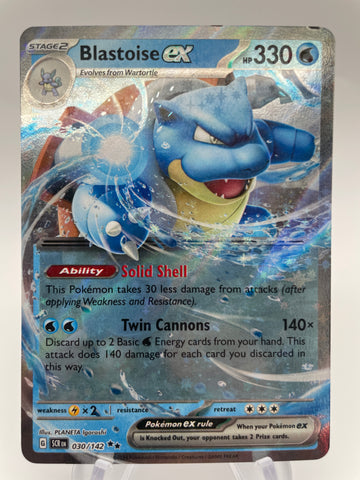 Blastoise ex SCRen 030/142