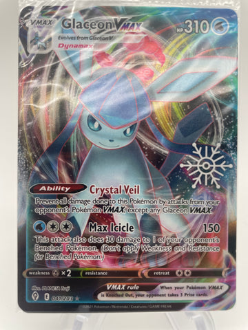 Glaceon Vmax 041/203 Holiday Calendar Stamped Snowflake