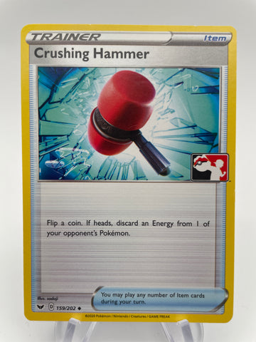 Crushing Hammer 159/202 Play Pokemon Stamped Non Holo