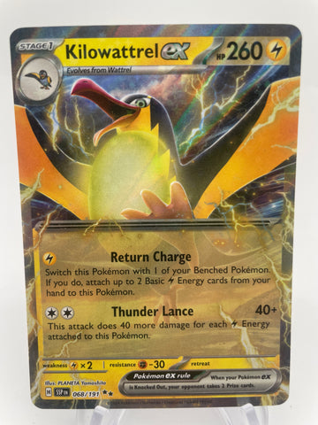 Kilowattrel ex SSPen 068/191 Double Rare