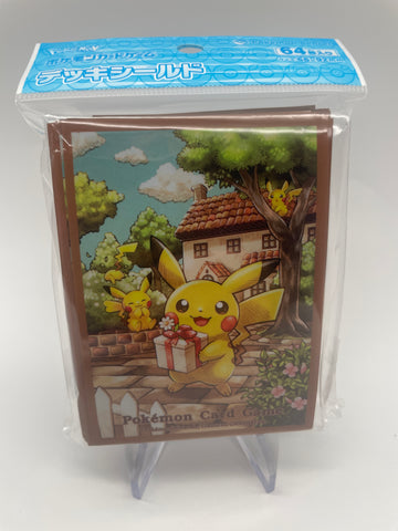 Pokemon Center Sleeve Deck Shield Pikachu Gift