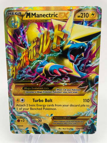 M Manectric EX 120/119 LP Secret Rare