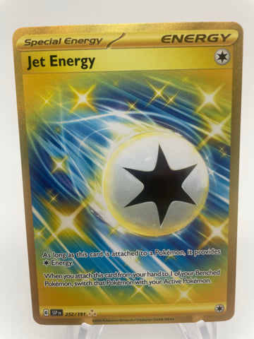 Jet Energy Gold SSPen 252/191 Special Energy Ultra Rare