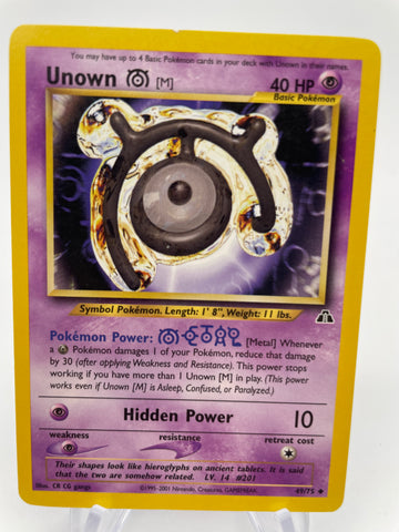 Unown M 49/75 Neo Discovery MP