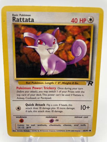 Rattata - Team Rocket 66/82 HP