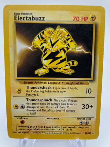 Electabuzz - Base Set 20/102 DMG