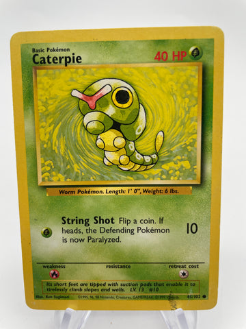 Caterpie - Base Set 45/102 DMG