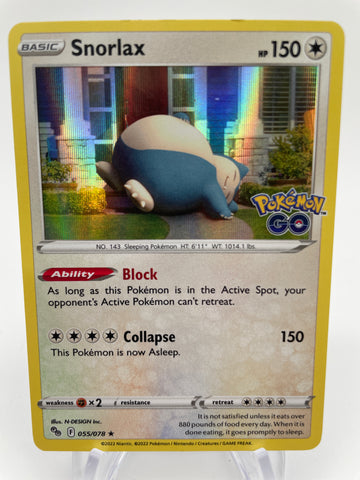 Snorlax (055/078) Holo LP