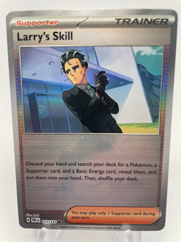 Larry's Skill 115/131 PREen Reverse Holo Pokeball