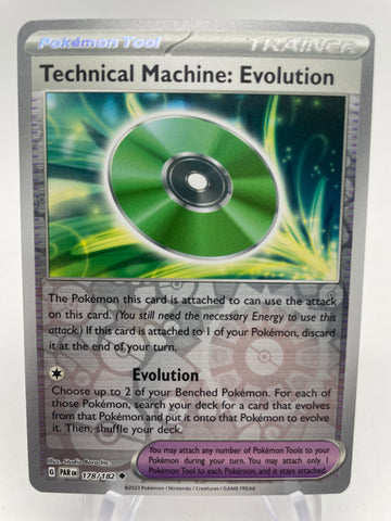 Technical Machine: Evolution PARen 178/182 Reverse Holo RH