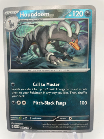 Houndoom 063/131 PREen Reverse Holo Masterball