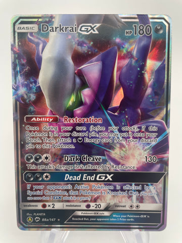 Darkrai GX 88a/147 - Alt art promo (green eyes not blue)