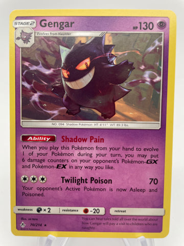 Gengar Non Holo 70/214