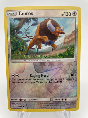 Tauros 129/181 Reverse Holo