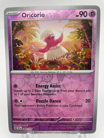 Oricorio SSPen 089/191 Reverse Holo