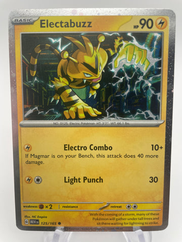 Electabuzz MEWen 125/165 (Cosmos Holo)