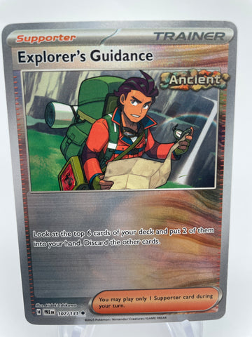 Explorer's Guidance 107/131 PREen Reverse Holo Pokeball