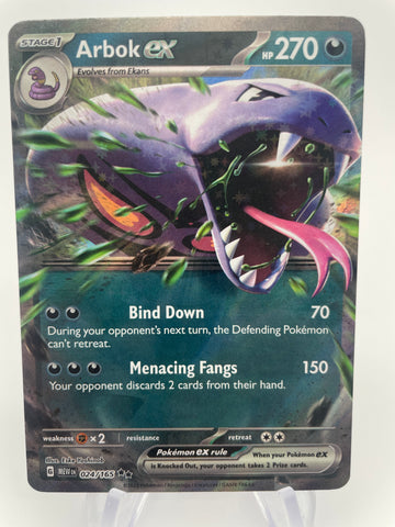 Arbok ex MEWen 024/165