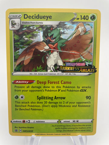 Decidueye SWSH035 Pre-Release Promo