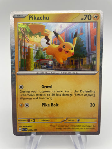 Pikachu McDonalds Promo M23en 006/015