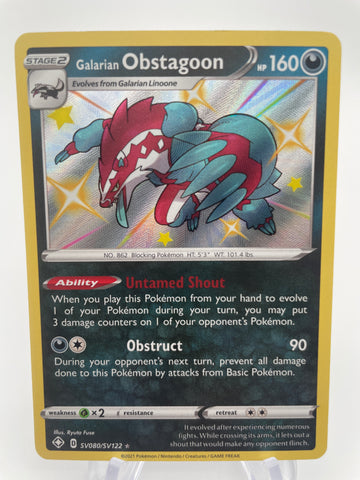 Galarian Obstagoon SV080/SV122