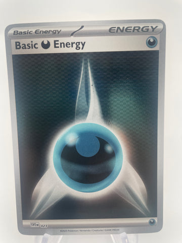 Basic Darkness Energy SVEen 023 White Flare Black Bolt Holo