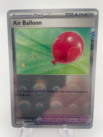 Air Balloon BLKen 079/086 Reverse Holo RH Poke Ball
