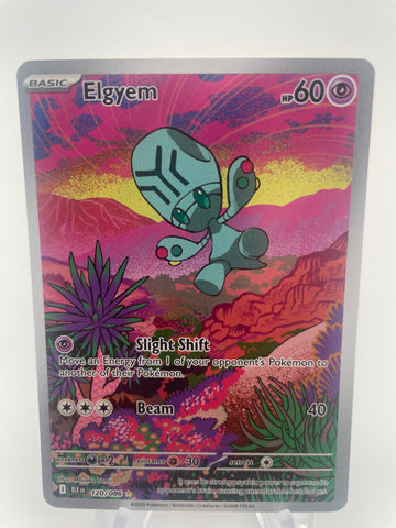 Elgyem BLKen 120/086 Illustration Rare