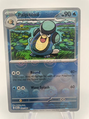 Palpitoad BLKen 020/086 Reverse Holo RH Poke Ball