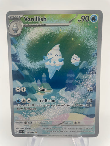Vanillish WHTen 112/086 Illustration Rare