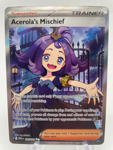 Acerola's Mischief MEGen 165/132 Full Art Trainer