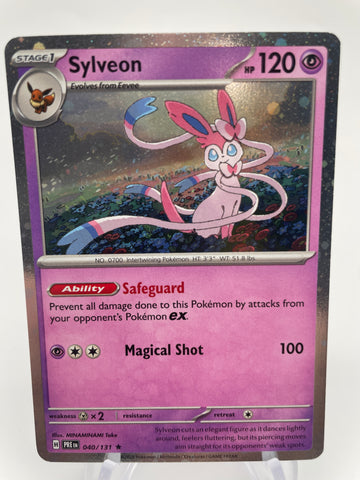 Sylveon 040/131 PREen Cosmos Holo Costco Exclusive
