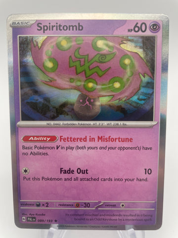 Spiritomb Holo PALen 089/193