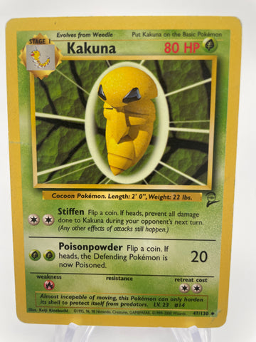 Kakuna - Base Set 2  47/130  DMG