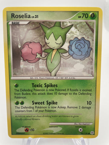 Roselia  Lvl 31 96/130 DMG