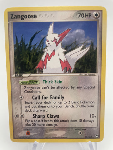 Zangoose 25/108 DMG