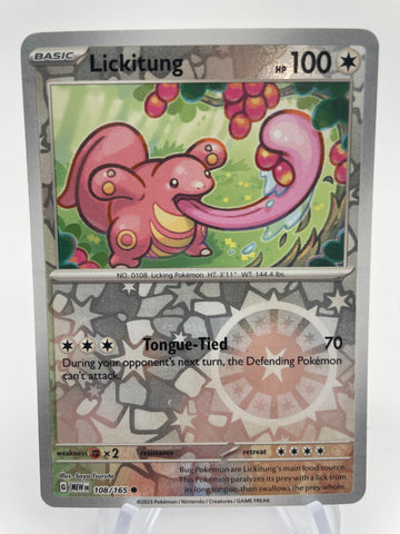 Lickitung MEWen 108/165 RH Reverse Holo