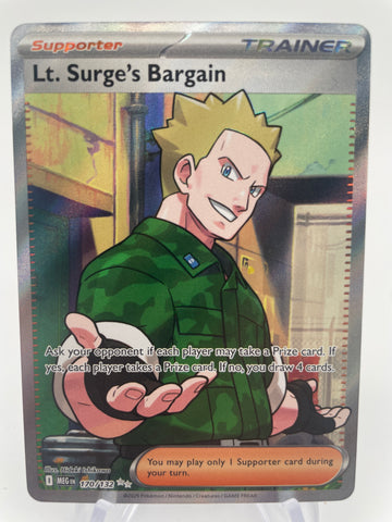 Lt. Surge's Bargain MEGen 170/132 Full Art Trainer